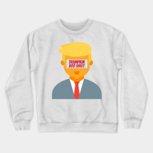 Trumpkin Boo Sheet Mask Crewneck Sweatshirt